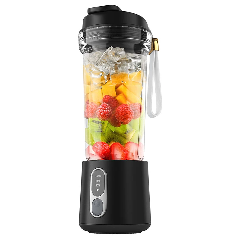 (image for) 300W 500ML Multifunctional Blender Cup USB Rechargeable Mini Juicer Portable Juicer Household Small Mini Juicer Cup