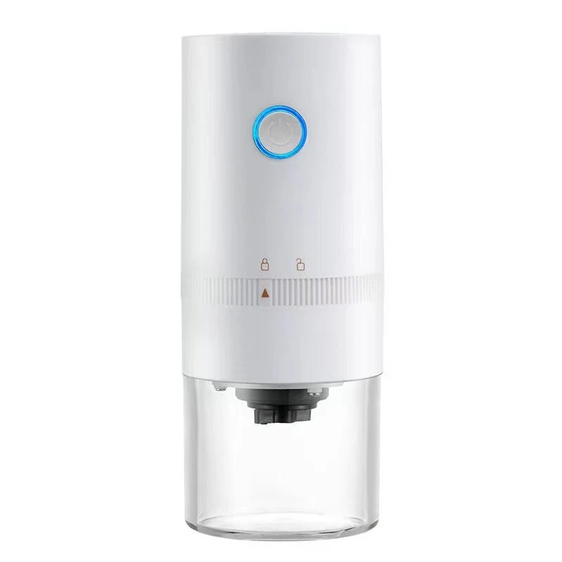(image for) Electric Coffee Grinder Cafe Automatic Coffee Beans Mill Conical Burr Grinder Machine for Home Travel Portable USB Rechargeable
