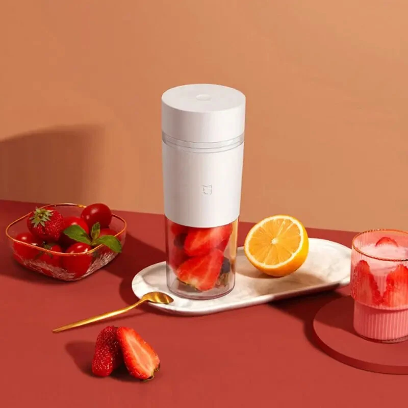 (image for) Mijia 300ML Portable Juicer Juice Cup Electric Mini Blender Mixer Fruit Vegetable Fast Juicing Kitchen Food Processor Home Travel Fitness